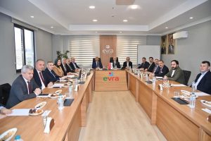 Başkan Bilgin Katı Atık Tesisleri Yapma ve İşletme Birliği encümen toplantısına katıldı