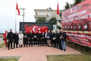 Arsin’de Aziz Şehitlerimiz Anısına Anlamlı Açılış