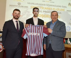 Trabzon’da Uluslararası Öğrenciler Genç Ticaret Elçileri programı düzenlendi