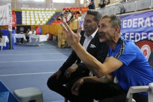 Başkan Hekimoğlu Ring Kenarında Hocalarla Omuz Omuza