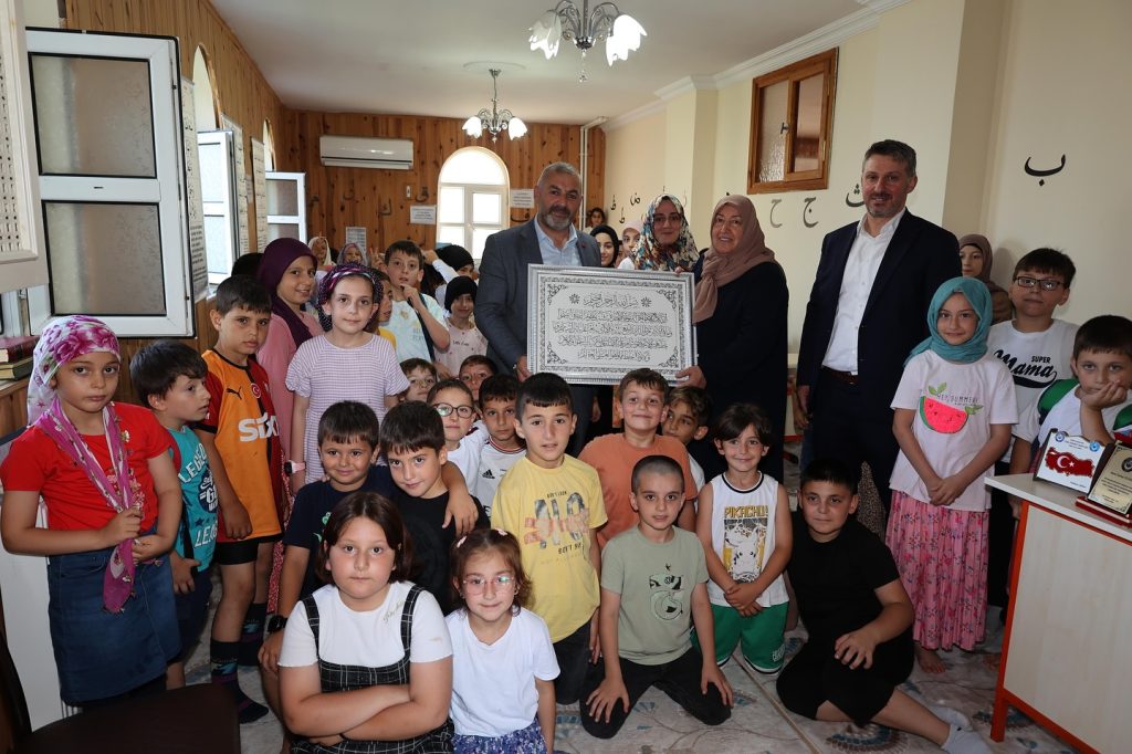 Fatih Mahallesi Kur’an Kursuna ziyaret