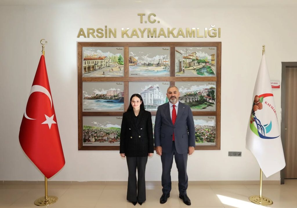 Arsin Belediye Başkanı Bilgin’den Yeni Kaymakam Sn. Demirtaş’a Ziyaret