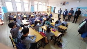 Cumhuriyet İlkokulu’ndaki Kur’an Kursuna Ziyaret