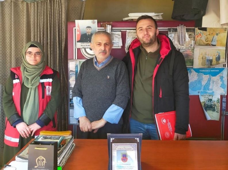Trabzon’da Şehit Aileleri Ziyaret Edildi