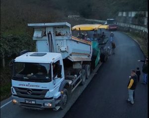 Grup Yolu’nda Ulaşım Daha Güvenli ve Konforlu Hale Getirildi