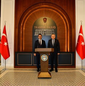 HSK 1. Daire Başkanı Kuloğlu’ndan Trabzon Valisi Şahin’e Ziyaret