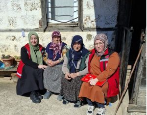 Trabzon’da Yaşlılara Yönelik Ziyaretler Devam Ediyor