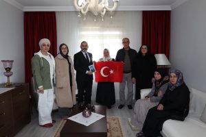 Başkan Bilgin’den Şehit Ailelerine Anlamlı Ziyaret