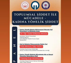 Trabzon’da Kadına Yönelik Şiddetle Mücadele Paneli Düzenleniyor