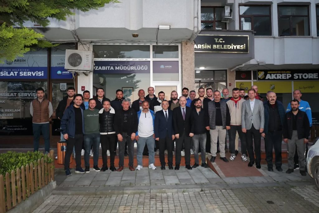 Arsin’de Halı Saha Turnuvası İçin Kura Heyecanı