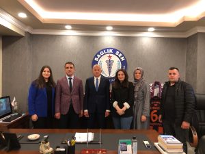 AK Parti Trabzon İl Başkanlığı’ndan Sağlık-Sen’e Hayırlı Olsun Ziyareti