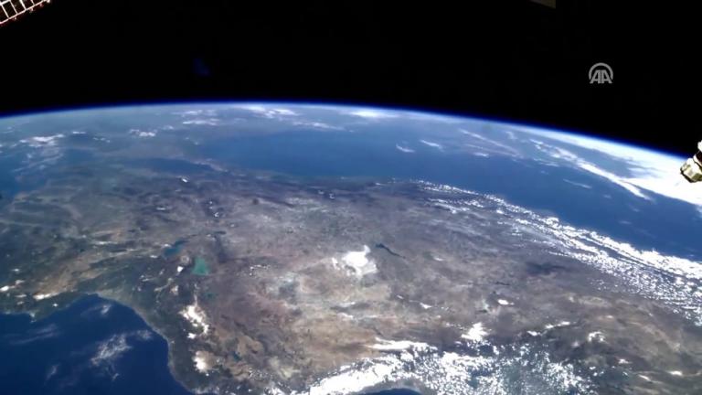 NASA astronotunun kamerasından Türkiye