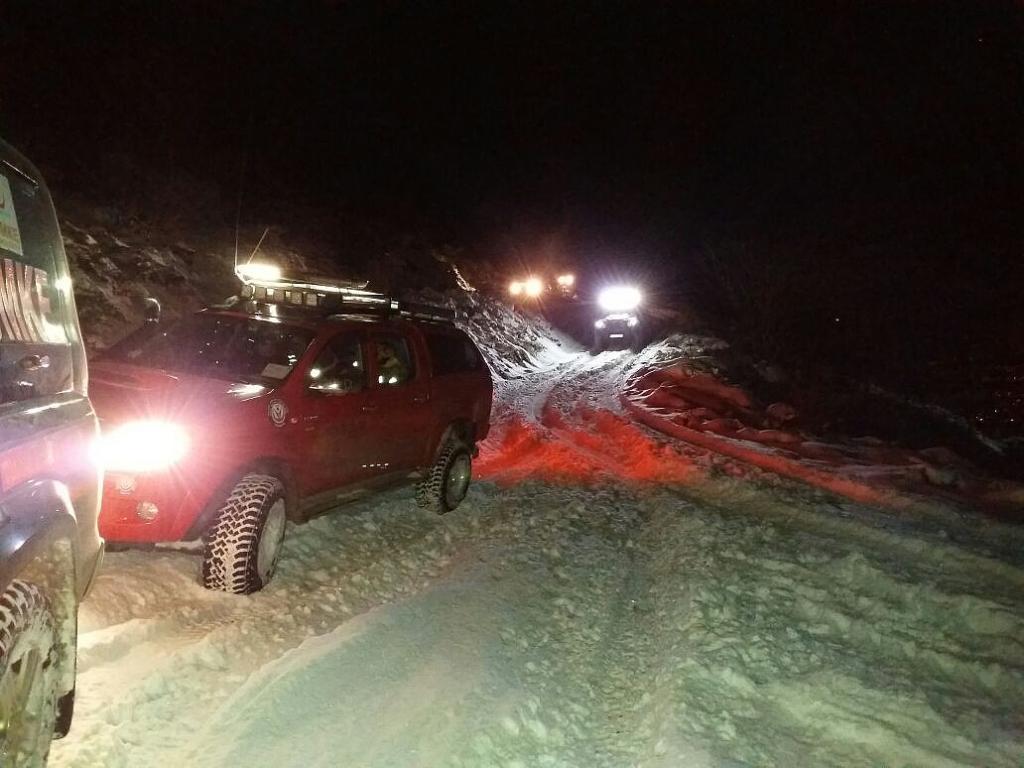 Trabzon’da yaylaya çıktılar mahsur kaldılar!