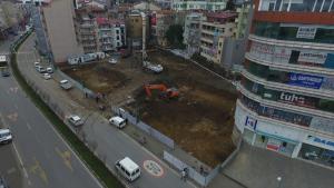 Trabzon’da tam otomatik otopark inşaatına başlandı