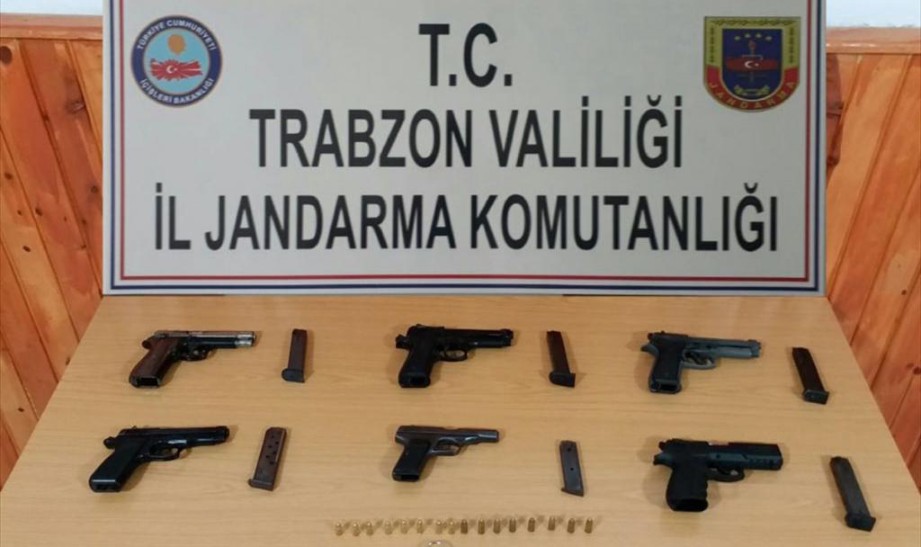 Trabzon’da silah kaçakçılığı operasyonu