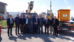 Arsin Belediyesine Araç Takviyesi