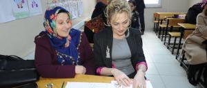 Arsin’de Okuma Yazma Kurslarına Ziyaret
