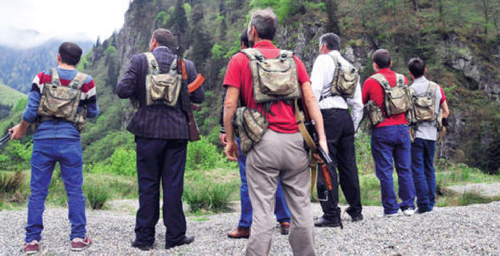 Karadeniz’de Gönüllü Korucular, Terörist Avında!