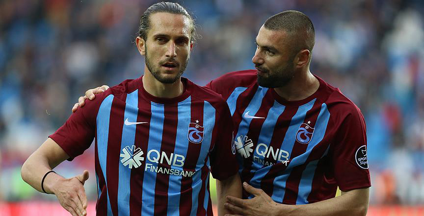 Trabzonspor’u Burak Yılmaz ve Yusuf Yazıcı taşıyor