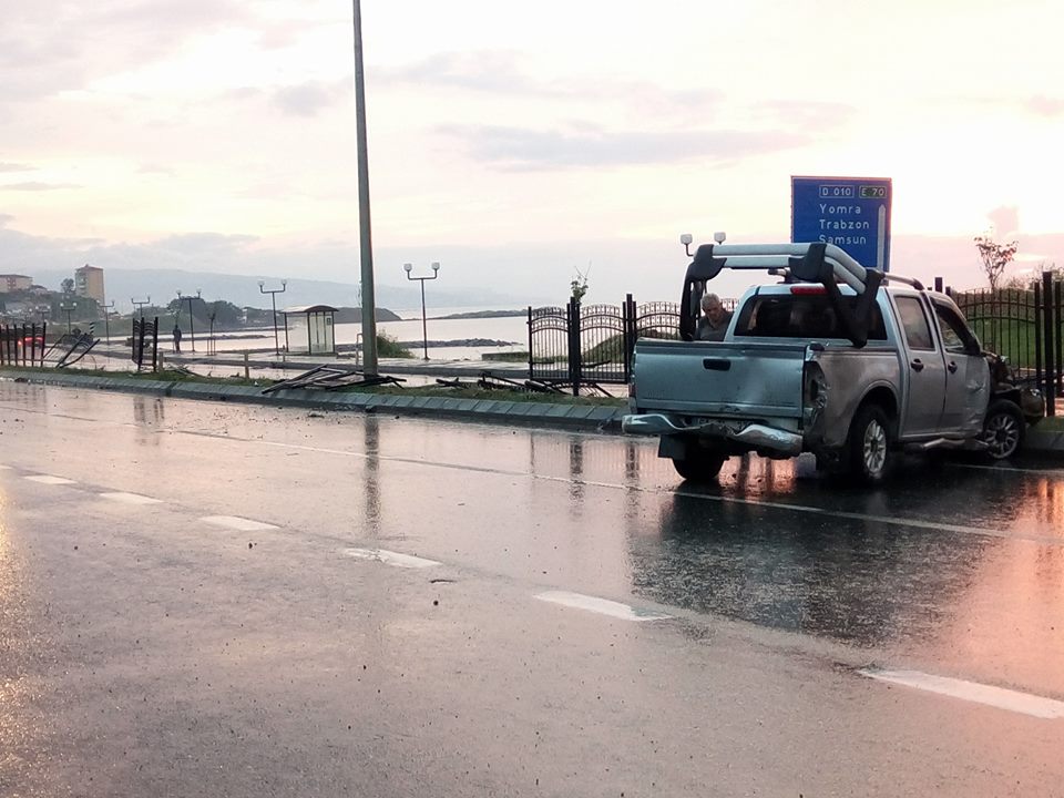 Arsin’de İftar Vakti Trafik Kazası