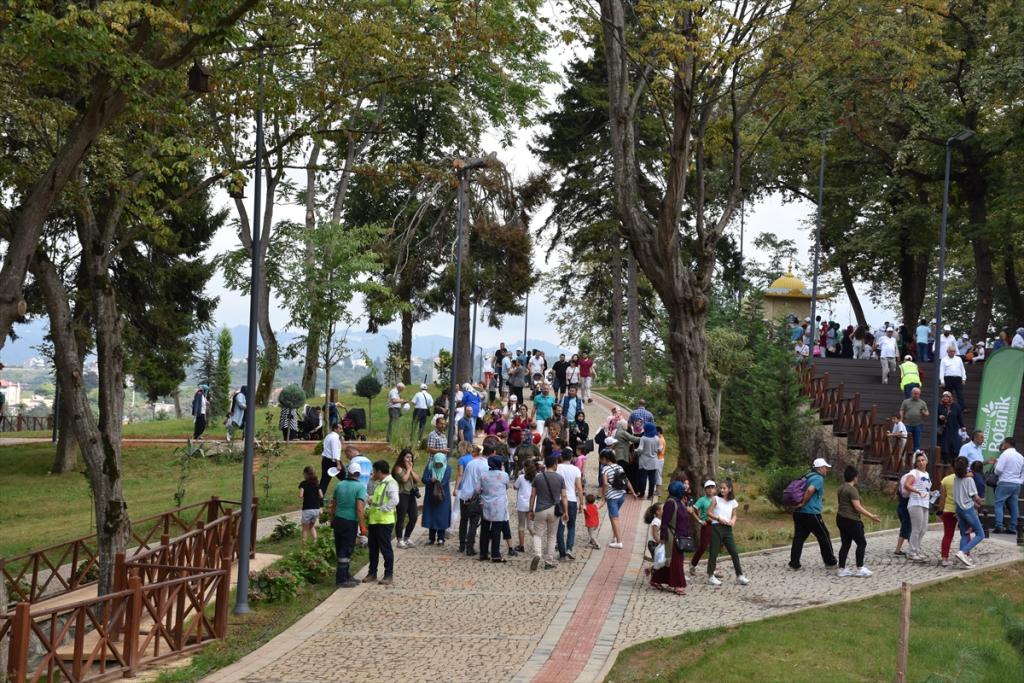 Trabzon’da Botanik Park’a yoğun ilgi