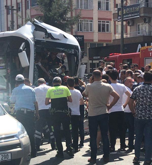 Trabzon’da kaza: 1 yaralı