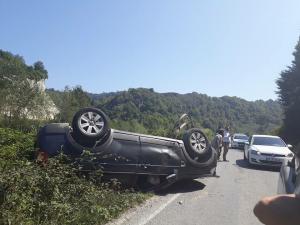 Arsin’de feci kaza