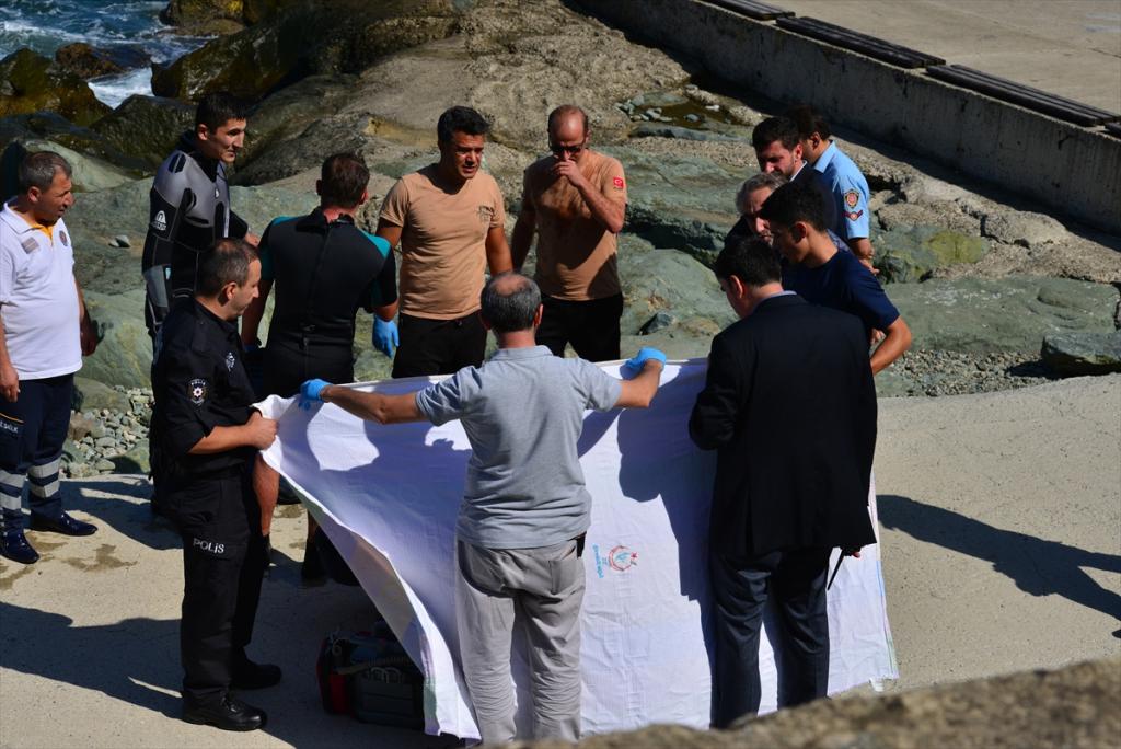 Trabzon’da denizde kadın cesedi bulundu