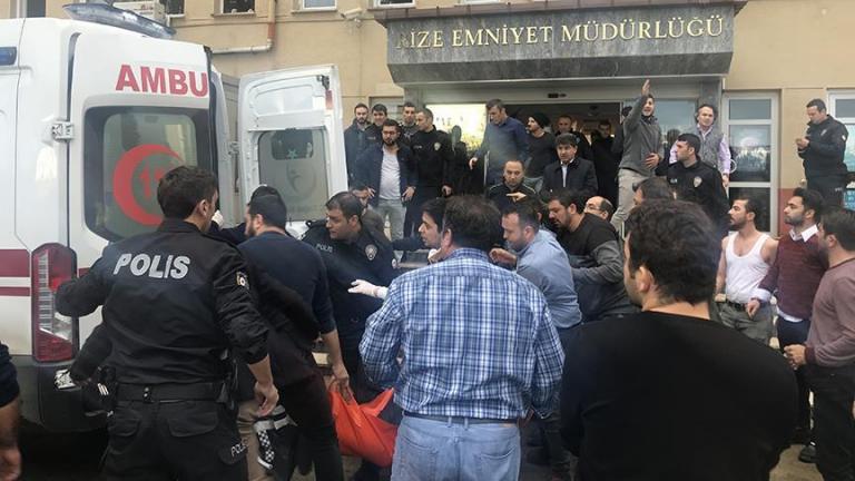 Rize Emniyet Müdürü uğradığı silahlı saldırıda şehit oldu