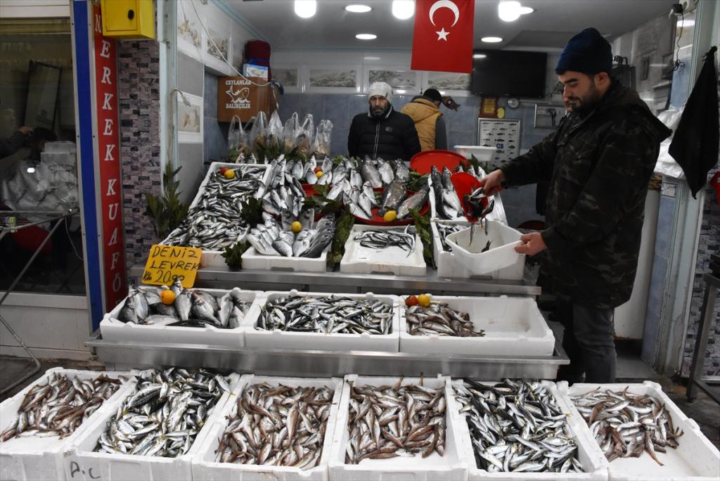 Karadeniz’deki olumsuz hava nedeniyle “hamsi” avlanamadı