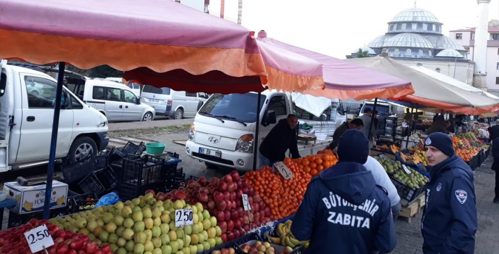 Trabzon’da zabıtadan fahiş fiyat denetimi