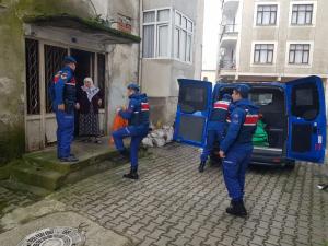 Trabzon’da Jandarma’dan anlamlı hareket