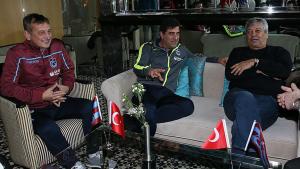 Lucescu’dan Trabzonspor kampına ziyaret