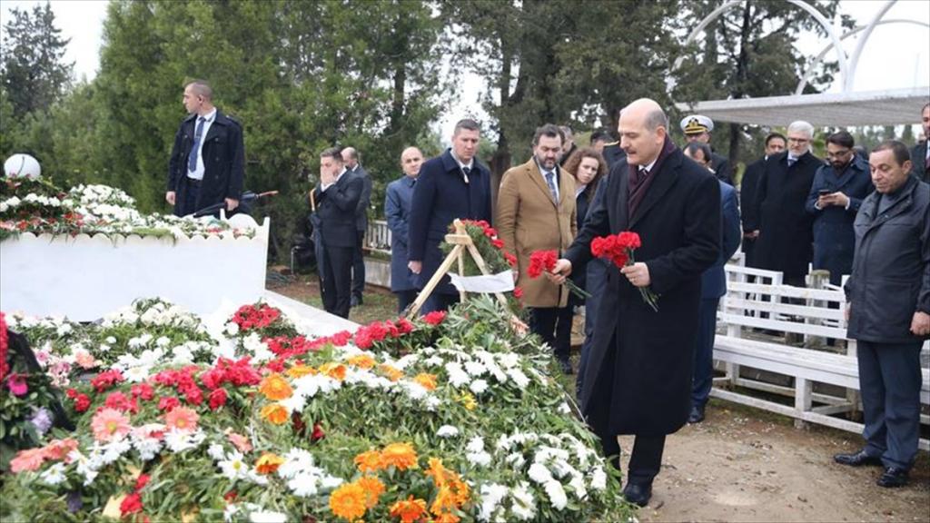 İçişleri Bakanı Soylu KKTC’de Denktaş ailesine taziye ziyaretinde bulundu