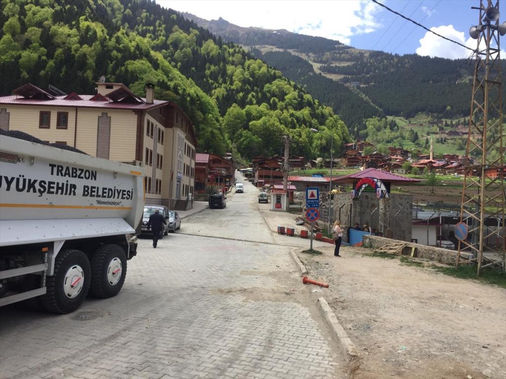 Uzungöl’deki çalışmalarda sona doğru