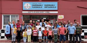 Arsin mahalle sakinleri okullarını yeni döneme hazırladı
