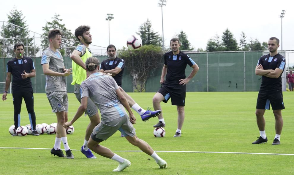 Trabzonspor’da hazırlıklar devam ediyor