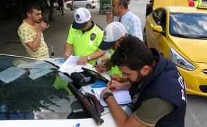 Trabzon’da taksiler denetlendi