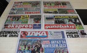 Trabzon yerel basınında Sparta Prag galibiyeti