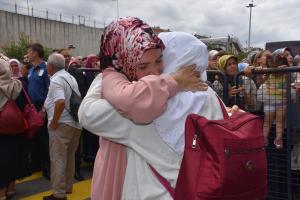 Trabzonlu hacılar yurda döndü