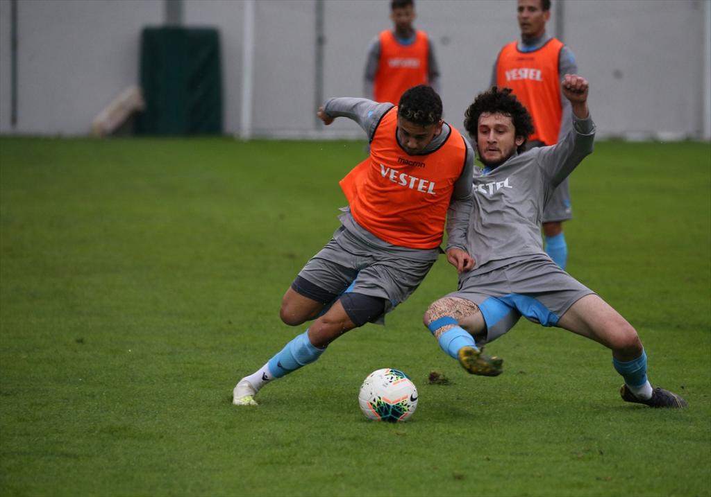 Trabzonspor, Göztepe maçı hazırlıklarını sürdürdü