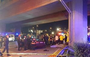 Trabzon’da otomobil köprü ayağına çarptı: 1 ölü, 4 yaralı