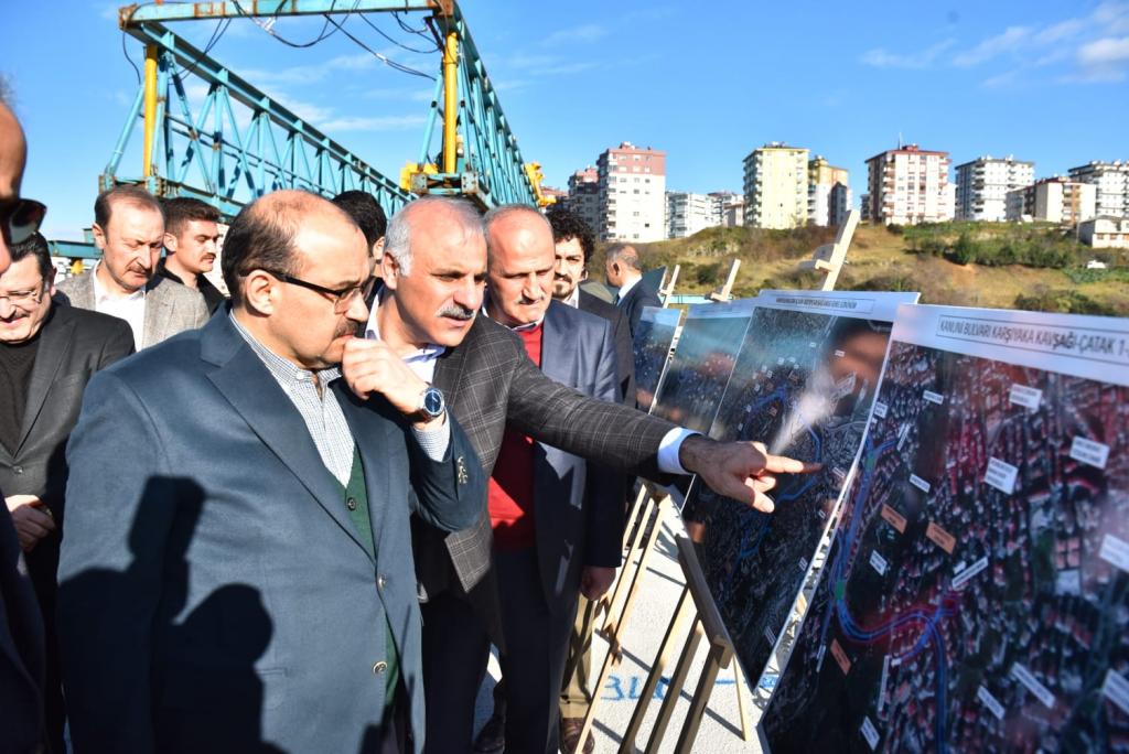 Başkan Turhan Trabzon’da İincelemelerde Bulundu