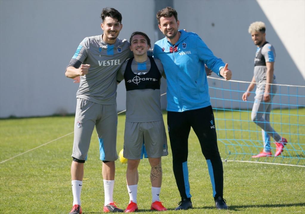 Trabzonspor, Gaziantep FK maçı hazırlıklarını sürdürdü