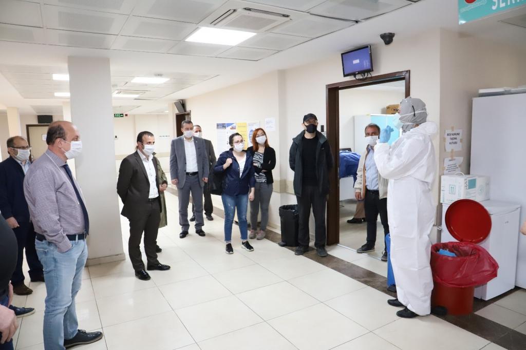 Trabzon’da gazetecilerin Covid-19 testi negatif çıktı