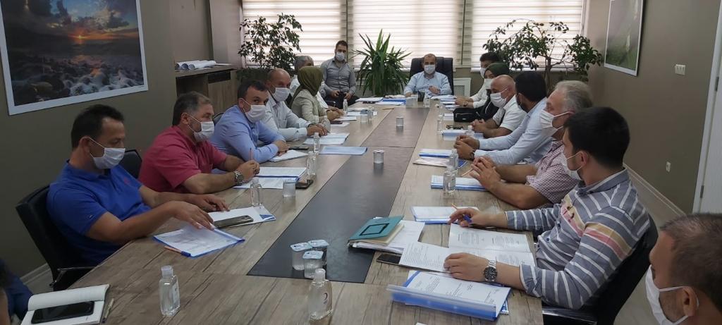 Arsin Belediye Meclisinde  Encünem ve Komisyon Üyeleri Seçildi!