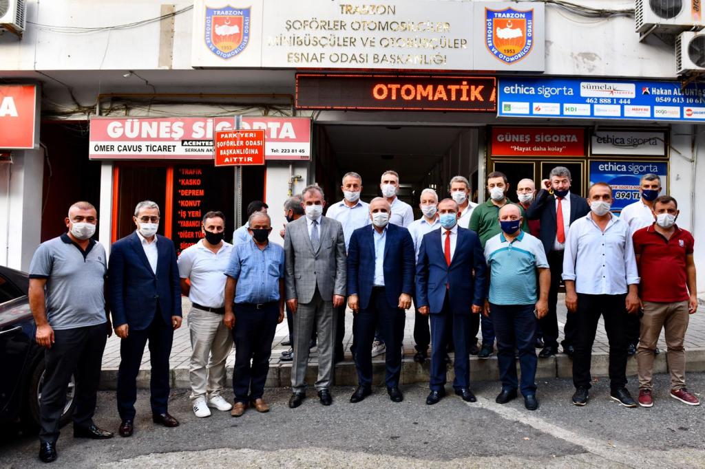 Başkan Zorluoğlu Dolmuş Esnafı İle Bir Araya Geldi