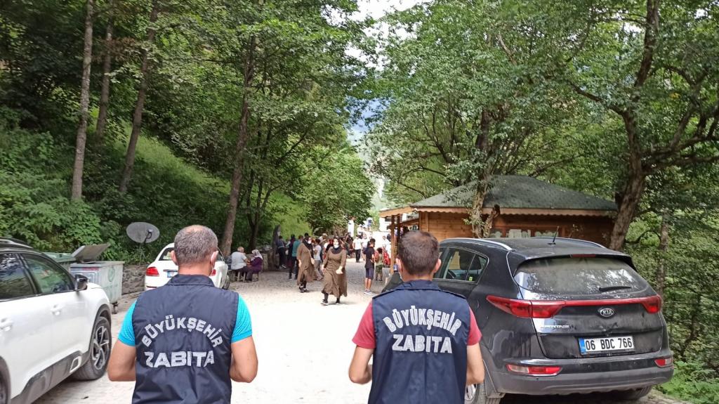 Trabzon’un turizm merkezlerinde Korona virüs denetimi