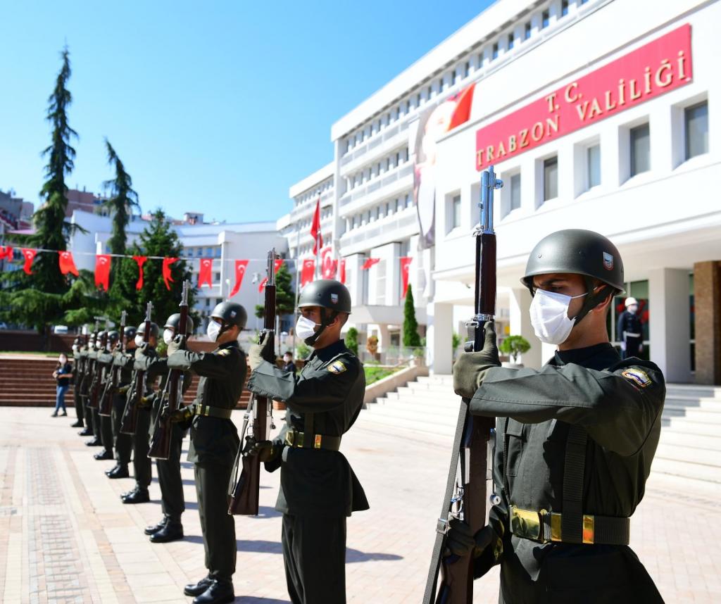 30 Ağustos Zafer Bayramı’nın 98. yıl dönümü Trabzon’da törenlerle kutlandı