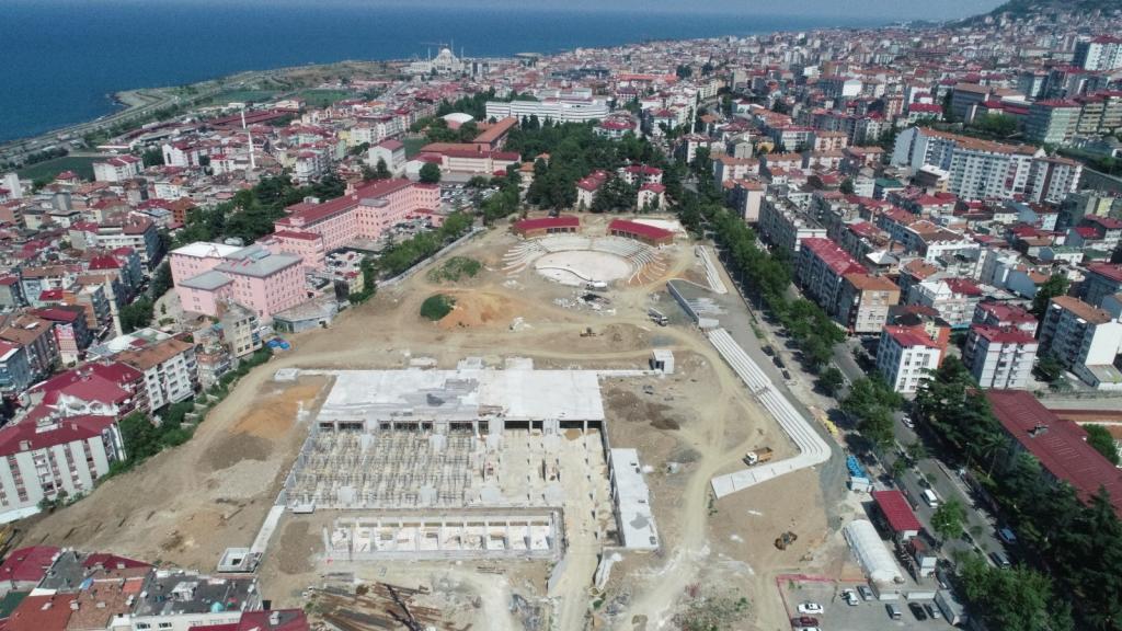 Millet Bahçesinde Çalışmalar Son Hızıyla Sürüyor